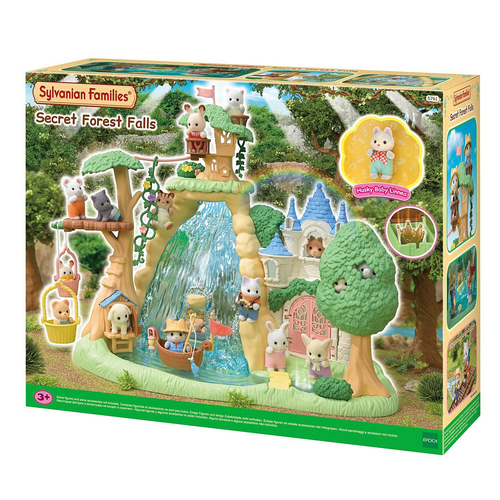 Sylvanian Families Secret Forest Falls Kids Miniature Toy 3y+