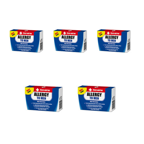 5PK Sweet First Aid Allergy to Men Mints Breath Candy 9x6cm