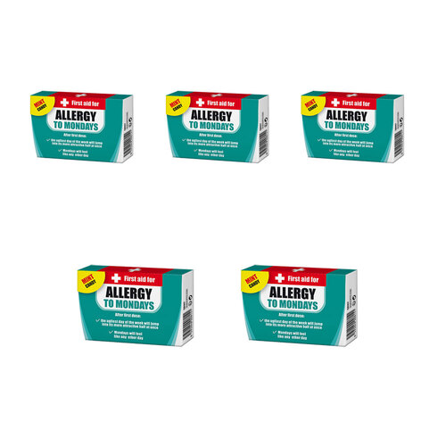 5PK Sweet First Aid Allergy to Monday Mints Candy 9x6cm