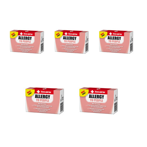 5PK Sweet First Aid Allergy to People Mints Candy 9x6cm