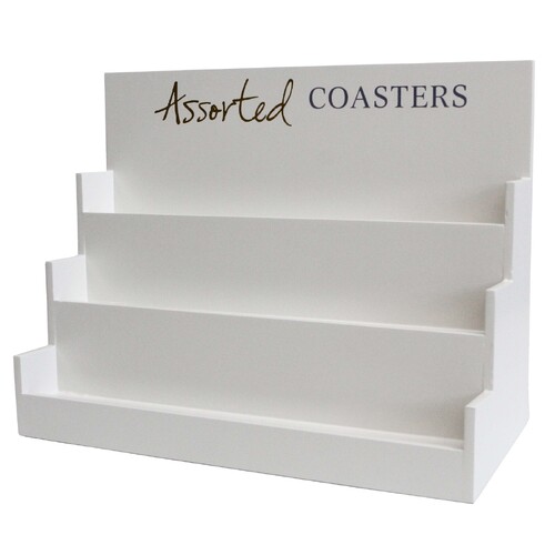 LVD MDF Display Box No Divider For Coasters 36x40cm - Neutral