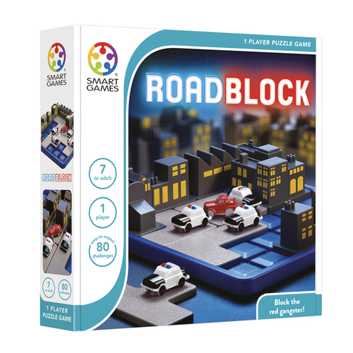 Smart Games Road Block Single Player Puzzle Game 7y+