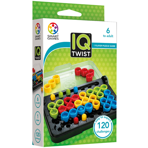 Smart Games IQ Twist 1 Player Puzzle Game Board Kids 6y+