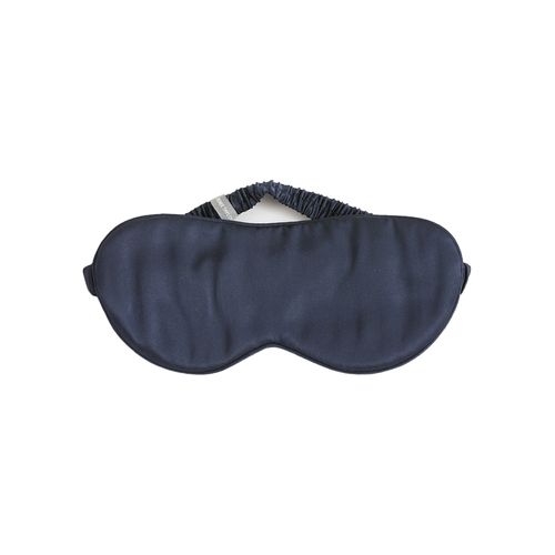 Renee Taylor Mulberry Silk Eye Mask Sleeping Shade - Navy