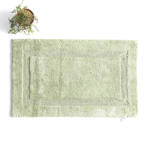 Renee Taylor Soho 80cm Cotton Bath Mat Reversible Khaki