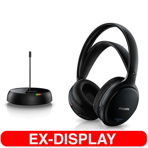 Philips SHC5200 Wireless Fm Headphones Rechargeable Battery