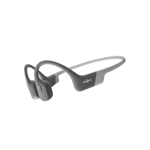 Shokz OpenRun Bone Conduction Sports Bluetooth Headphones - Grey