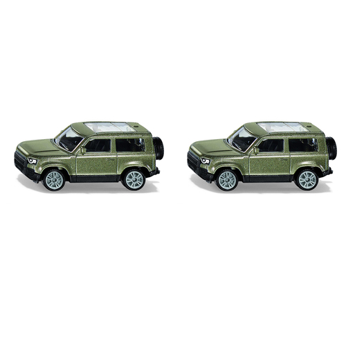 2PK Siku 1549 Land Rover Defender 90 P400 AWD Diecast Vehicle 78mm Toy 3y+