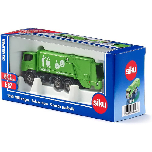 Siku 1:87 Scale Diecast John Deere Tractor Kids 136mm Toy Green 3y+