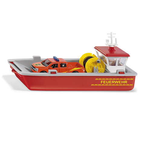 Siku 2117 Fire Brigade Working Boat 1:50 Scale 195mm Kids Toy 3y+