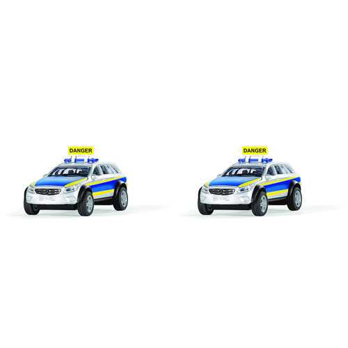 2PK Siku 2302 Mercedes-Benz E-Class All Terrain 1:50 Police Car 104mm Toy 3y+