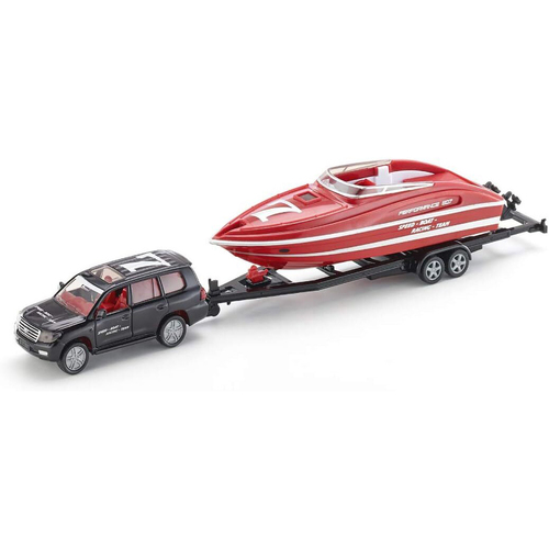 Siku 1:55 Scale Diecast Toyota Car w/ Motorboat Kids 274mm Toy 3y+