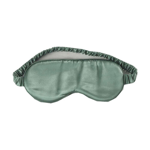 Canningvale Beautysilks Eye Mask Light-Blocking Sleep Aid - Moss