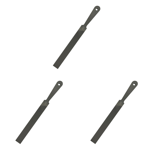 3PK Spear & Jackson Farmers File Rough/Finer Cut 200mm - Black