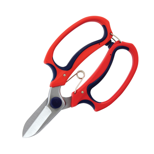 Spear & Jackson Comfort Garden Scissor Soft Handle - Red