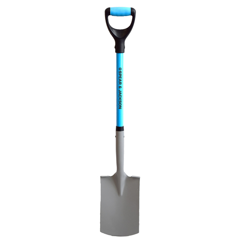 Spear & Jackson Colours Steel Fibreglass Spade Digging Tool 68cm - Blue