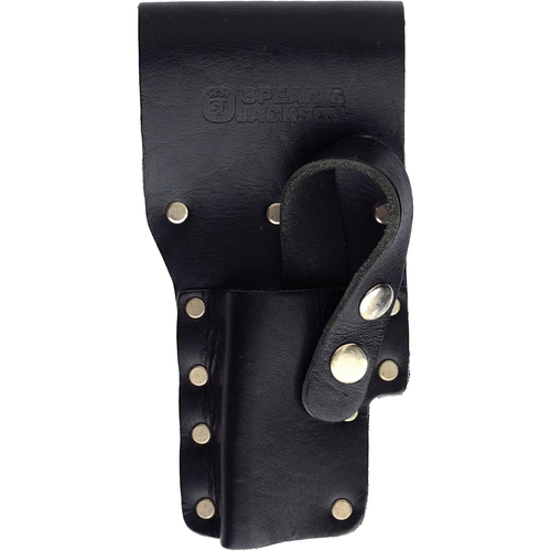 Spear & Jackson Single-Pocket Multi-Tool Podger Knife Holder Type 1 Leather BLK