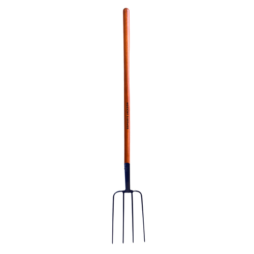 Spear & Jackson County Steel/Timber Fork Manure w/ Long Handle 120cm Black