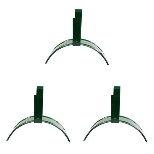 3PK Spear & Jackson Powder Coated Metal Hose Tidy - Green