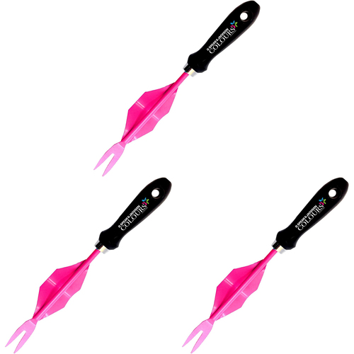 3PK Spear & Jackson Colours Daisy Garden Weeder - Pink