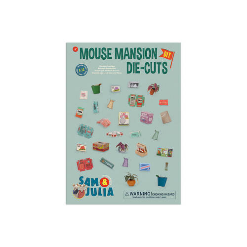 Sam & Julia Complete Collection Mouse Mansion Die-Cuts Kids DIY 6y+