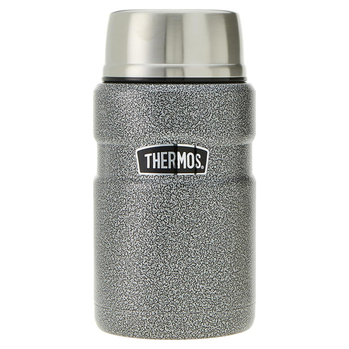 Thermos Stainless King Vacuum Insulated Food Jar Hammertone 710ml