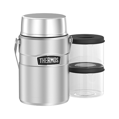 Thermos 1.39L Stainless King Big Boss Vacuum Insulated Stainless Steel Food Jar