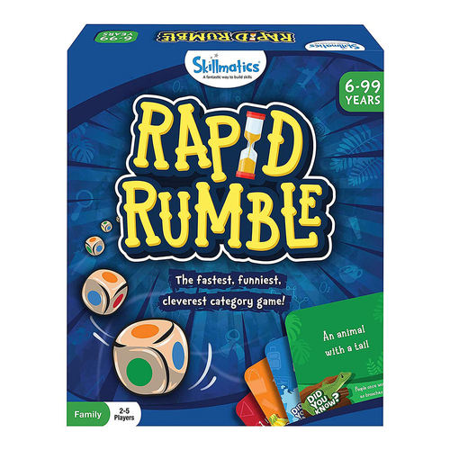 Skillmatics Rapid Rumble Interactive Kids/Childrens Toy 6+