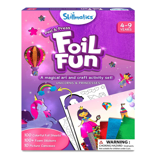 Skillmatics Foil Fun Unicorns & Princesses  Kids/Childrens Toy 4+