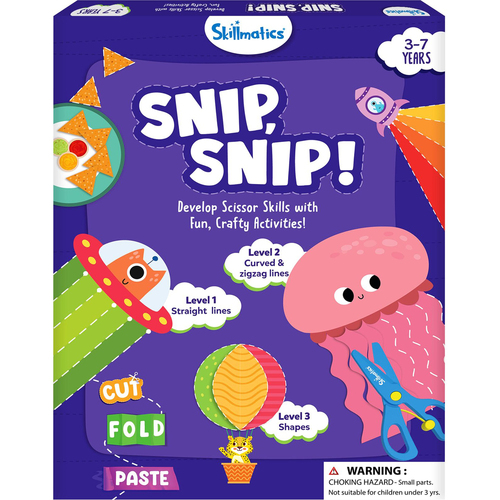 Skillmatics Snip, Snip! Craft Kit Kids/Childrens Toy 3+