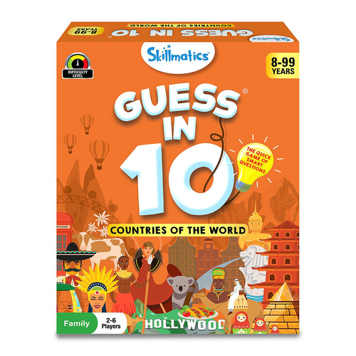 Skillmatics Guess in 10 Countries of the world Kids/Childrens Toy 8+