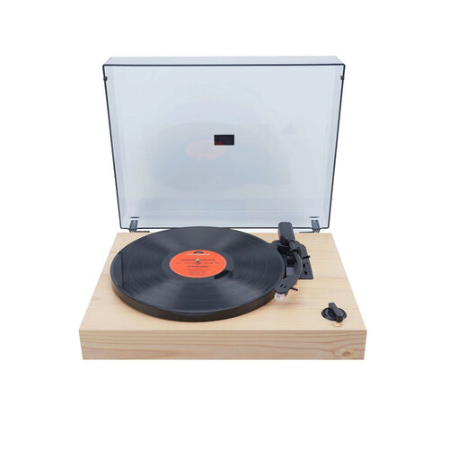 Silcron Encore Vinyl/Record Turntable with PC Encoding - Pine