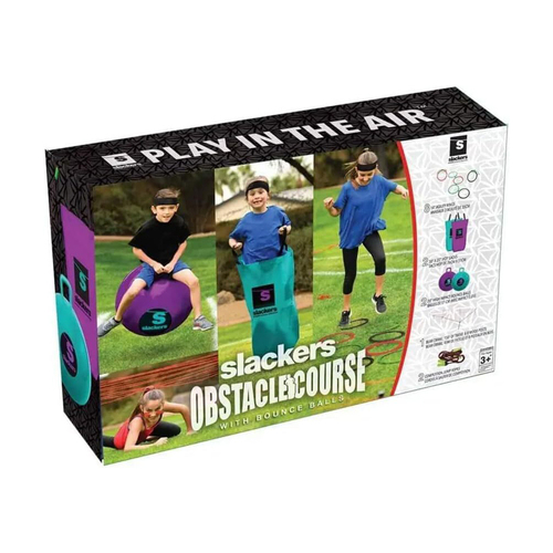 Slackers Ninja Obstacle Course w/ Bounce Balls Kids/Childrens Toy 5+