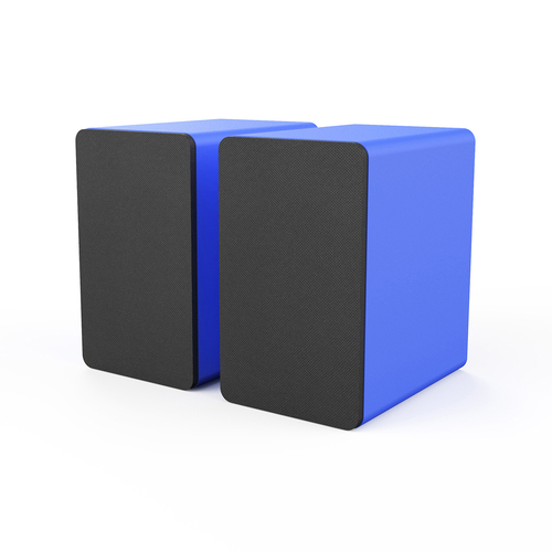 Silcron SLR05 Wireless Active Bookshelf Speakers with HDMI ARC - Blue