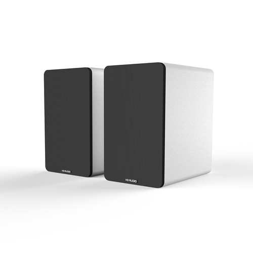 Silcron SLR05 Wireless Active Bookshelf Speakers with HDMI ARC - White