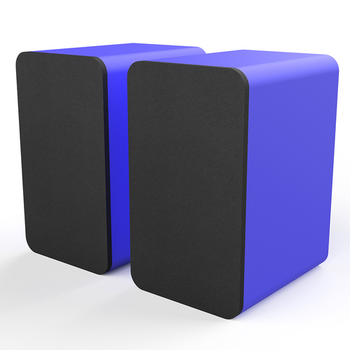 Silcron SLR07 Wireless Active Bookshelf Speakers with HDMI ARC - Blue