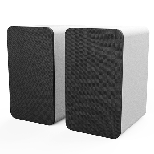 Silcron SLR07 Wireless Active Bookshelf Speakers with HDMI ARC - White