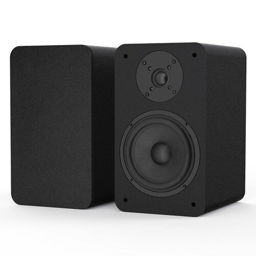 Silcron Purity 2-Way Passive Bookshelf Speakers - Black