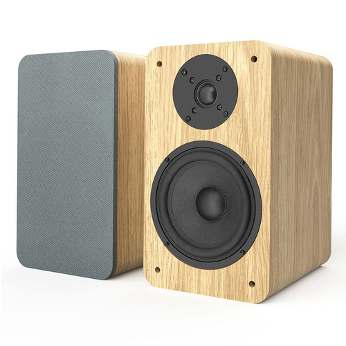 Silcron Purity 2-Way Passive Bookshelf Speakers - Pine