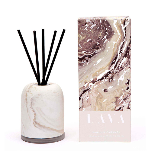 Serenity Lava 200ml Reed Diffuser - Vanilla Caramel