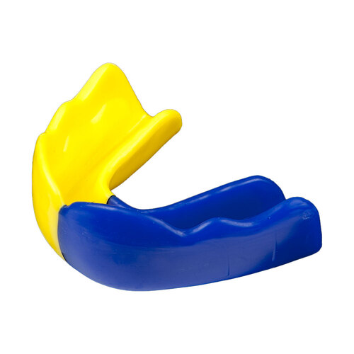 Signature Type 2 Protective Mouthguard Adults Dark Blue/Yellow