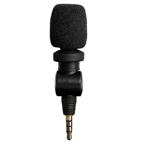 Saramonic SmartMic Mini TRRS Microphone For iOS/Android Devices w/ CTIA 3.5mm Input