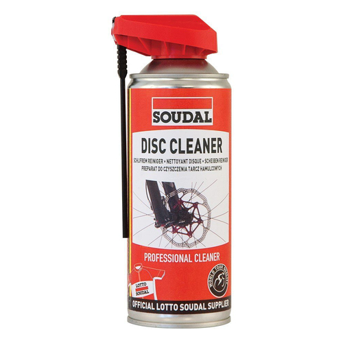 Soudal Bike/Bicycle Disc Brake Cleaner/Degreaser Spray Can 400ml