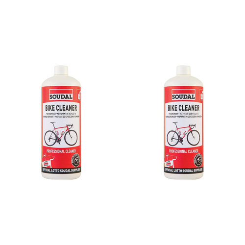 2PK Soudal Bike/Bicycle Cleaner/Cleaning Detergent - 1L