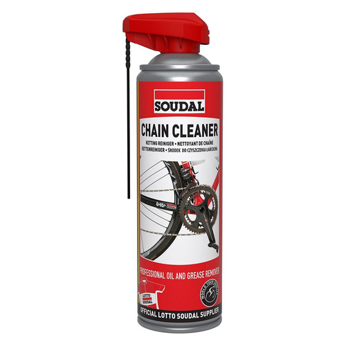 Soudal Bike/Bicycle Chain Dirt Cleaner Spray Can 500ml