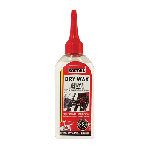 Soudal Bike/Bicycle Chain Dry Wax Lubricant Bottle 100ml