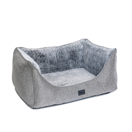 Superior Pet Plus High Side Hideout Ortho Pet/Dog Bed Artic Faux Fur Large 116cm