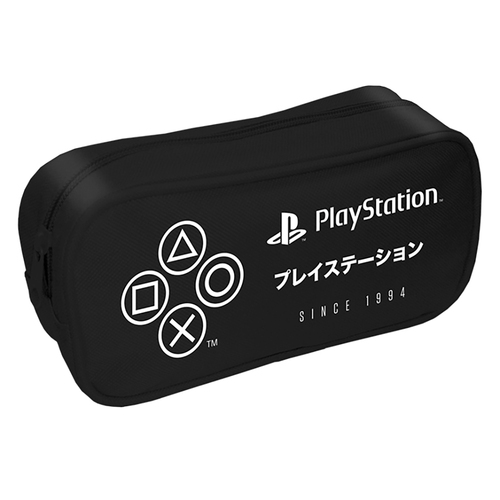 Playstation Square Gaming Pencil/Stationery Case Video Game Themed