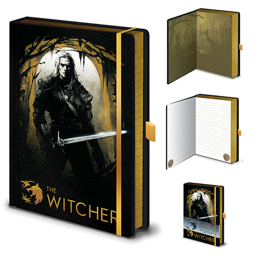  Netflix The Witcher Forest Hunt Premium A5 School/Office Notebook