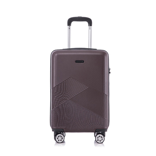 SwissTech Alpine 43L/56cm Carry On Luggage - Coffee